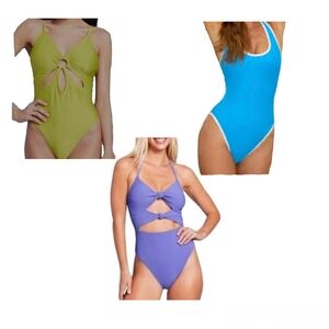 3 One piece Bathing suits